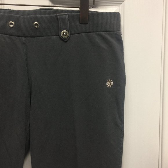🌺Element Capri Gray Stretchy Pants Large - Picture 3 of 13